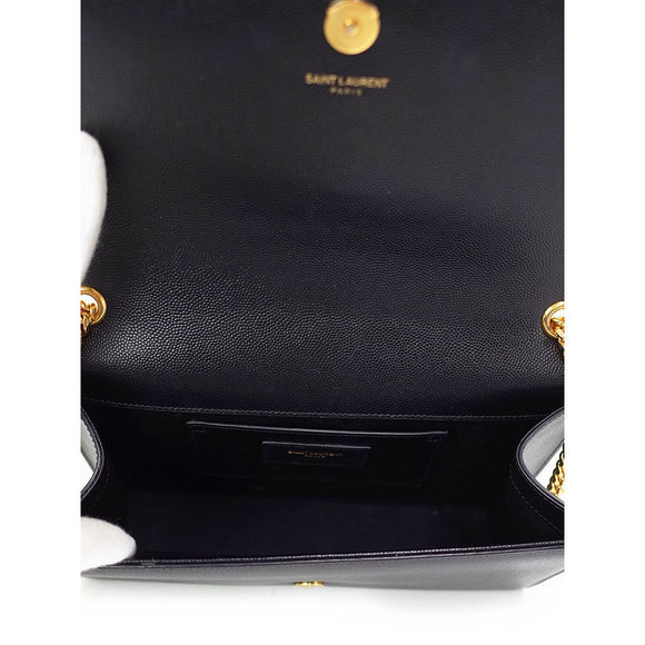 Saint Laurent Classic Kate Monogram Satchel Shoulder Bag Black - Picture 3 of 8